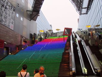 rainbow stairs kyoto